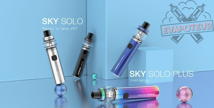 Kit AIO Sky Solo Plus - Vaporesso Un AIO Stylo pour revenir aux bases