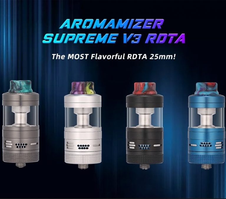 Atomiseur Aromamizer Supreme V3 RDTA - Steam Crave